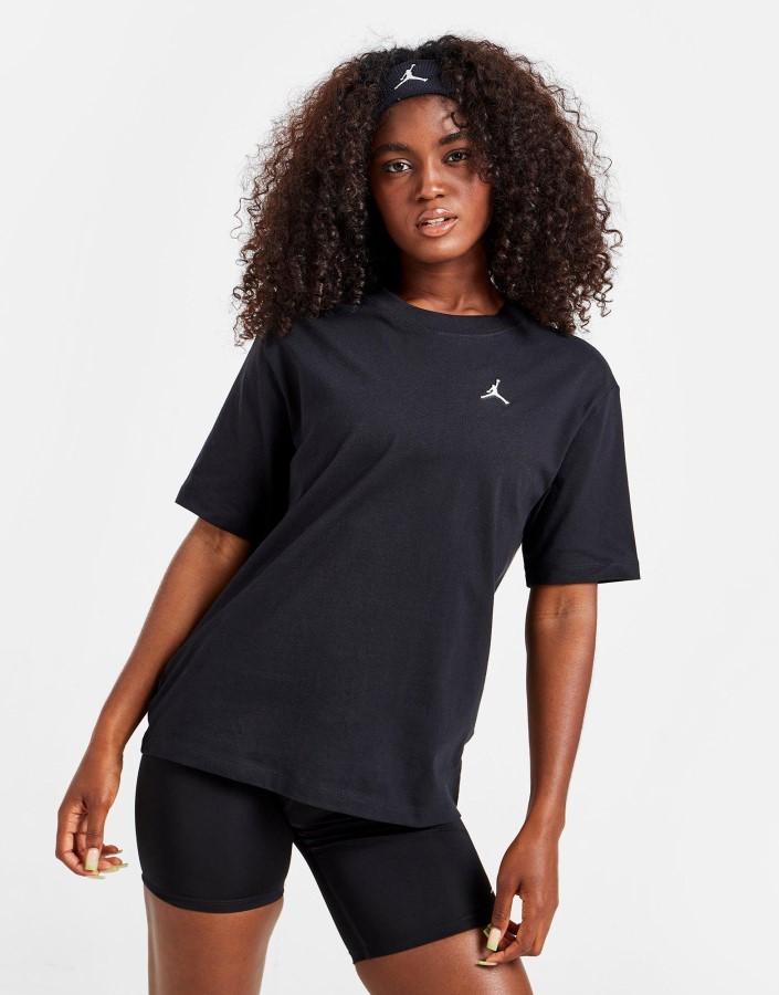 Jordan Esencijalna Majica Kratkih Rukava Crna