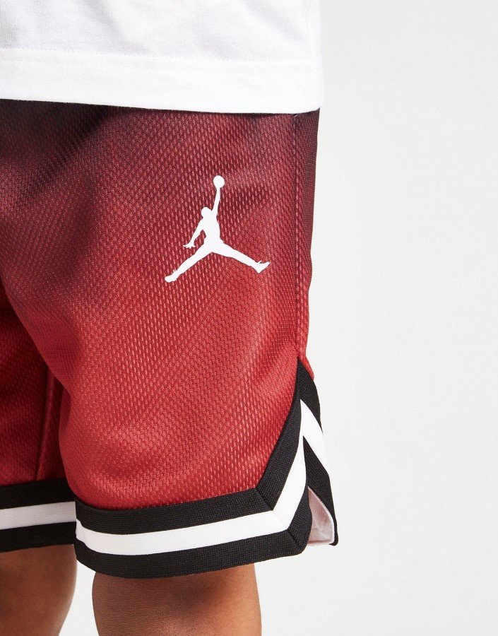 Jordan Fade Mesh Majica/kratke Hlače Komplet Dječji Bijeli