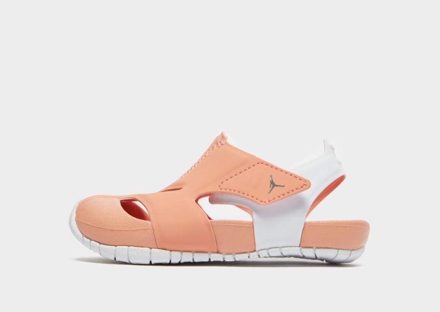 Jordan Flare Sandale Infant White