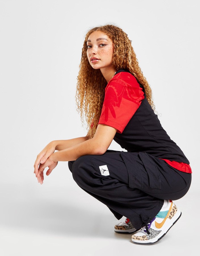 Jordan Let Chicago Cargo Hlače Crne