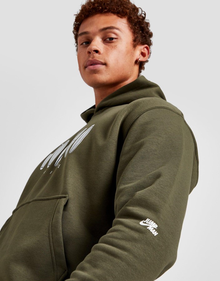 Jordan Let Mvp Flis Majica S Kapuljačom Siva