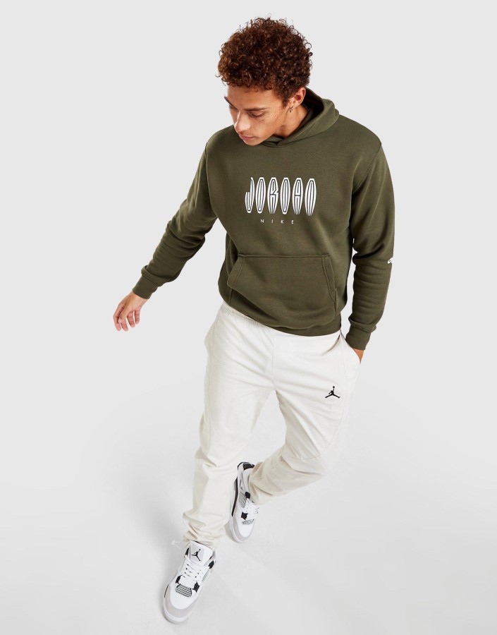 Jordan Let Mvp Flis Majica S Kapuljačom Siva