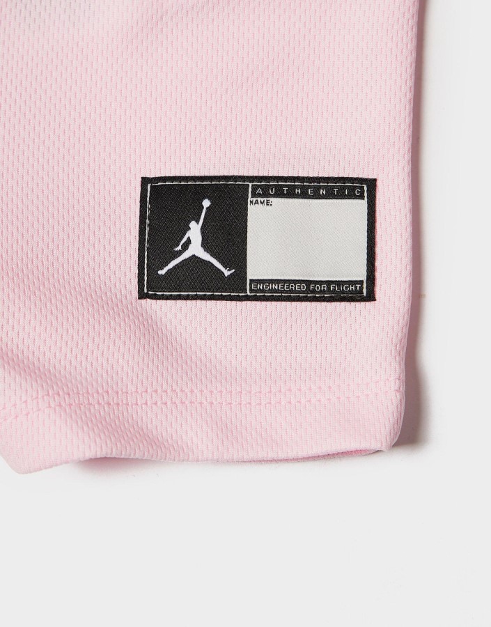 Jordan Zračne Mrežaste Hlače Za Djevojčice Ružičasta