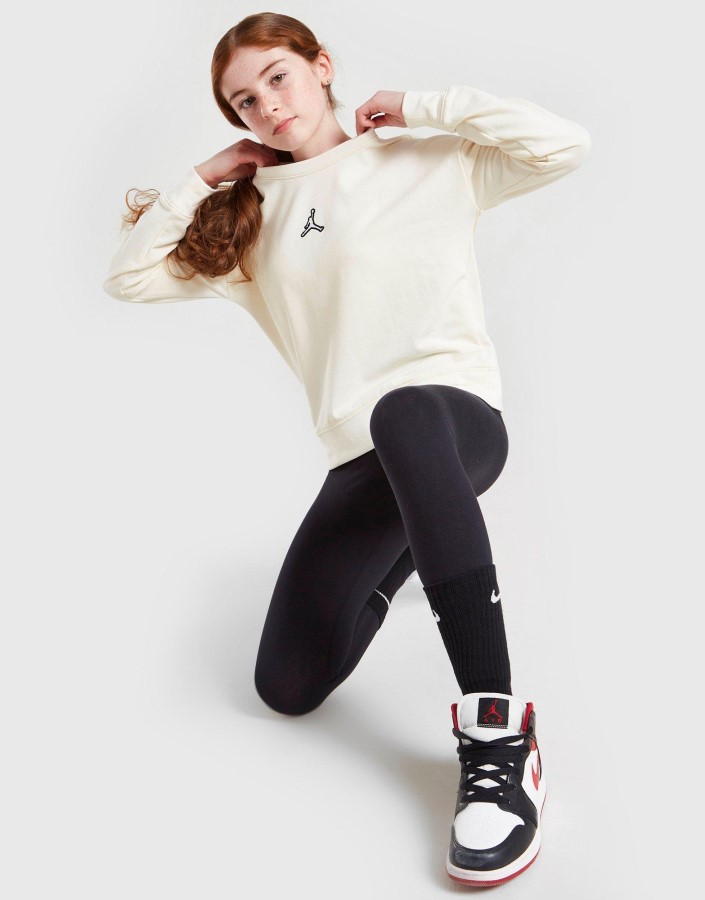 Jordan Majica Za Djevojčice, Bijela Za Juniorke