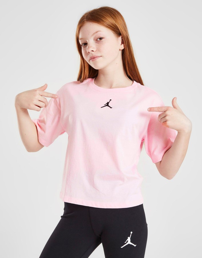 Jordan Majica Kratkih Rukava Za Djevojčice Junior Roza