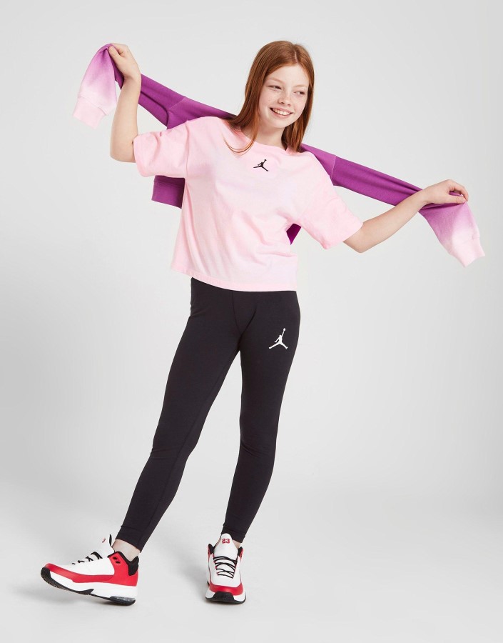 Jordan Majica Kratkih Rukava Za Djevojčice Junior Roza