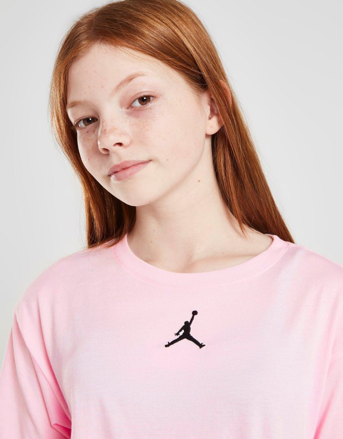 Jordan Majica Kratkih Rukava Za Djevojčice Junior Roza