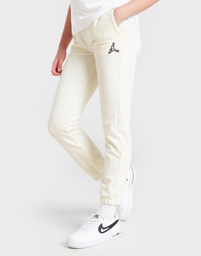 Jordan Djevojačke Osnove Joggers Junior White