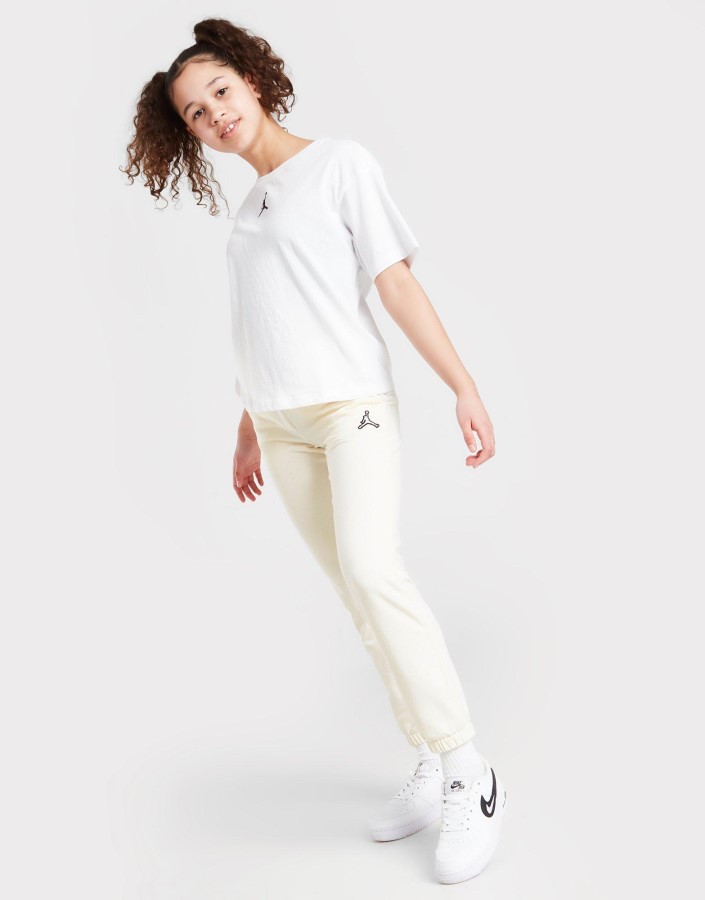 Jordan Djevojačke Osnove Joggers Junior White