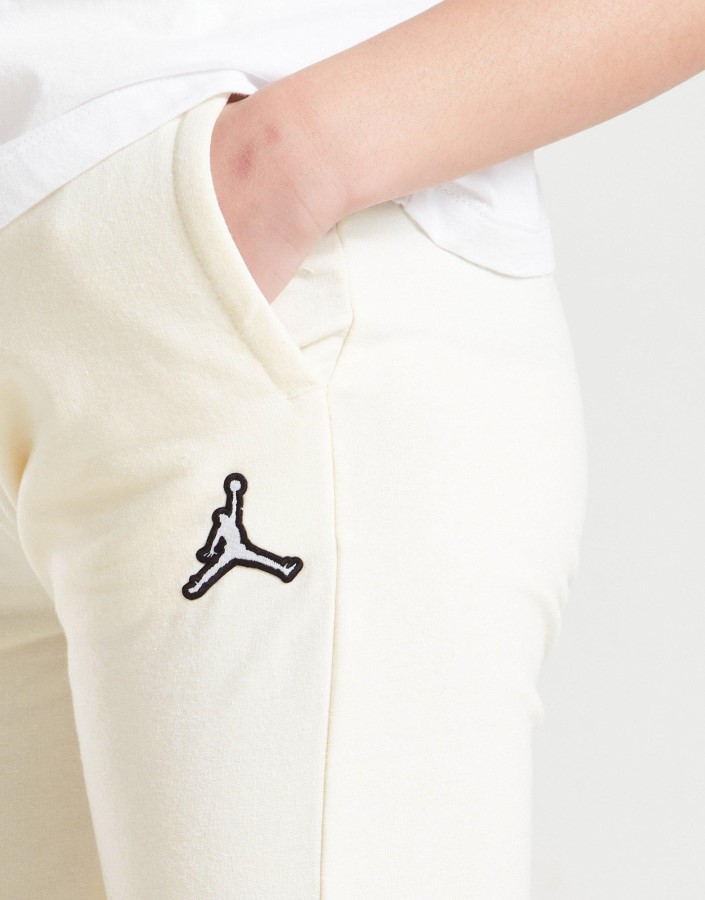 Jordan Djevojačke Osnove Joggers Junior White