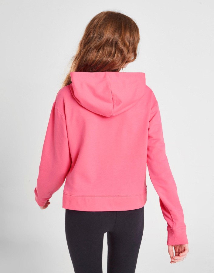 Jordan Girls' Essentials Shine Pulover Hoodie Junior Pink