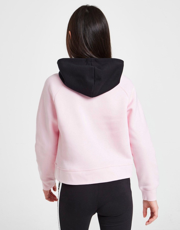 Jordan Majica S Kapuljačom Iznad Glave Za Djevojčice Junior Ružičasta