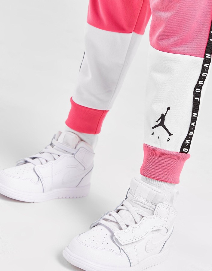 Jordan Trenirka Za Djevojčice Poli Full Zip Roza