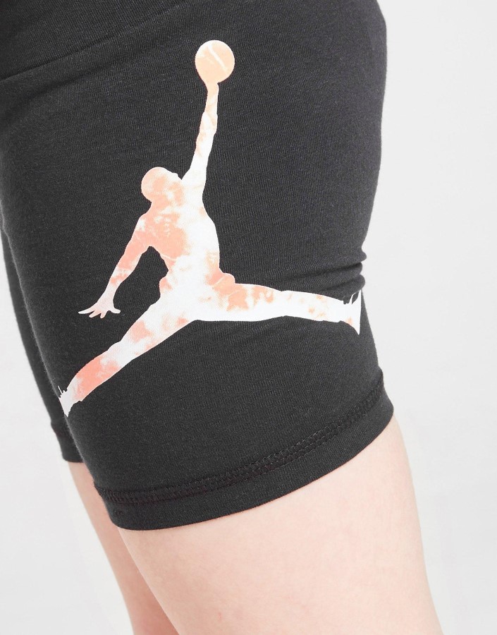 Majica/kratke Hlače Jordan Za Djevojčice Dječji Narančasti Set