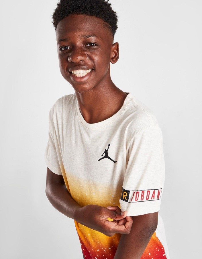 Jordan Heat Up Speckle Majica Junior Bijela