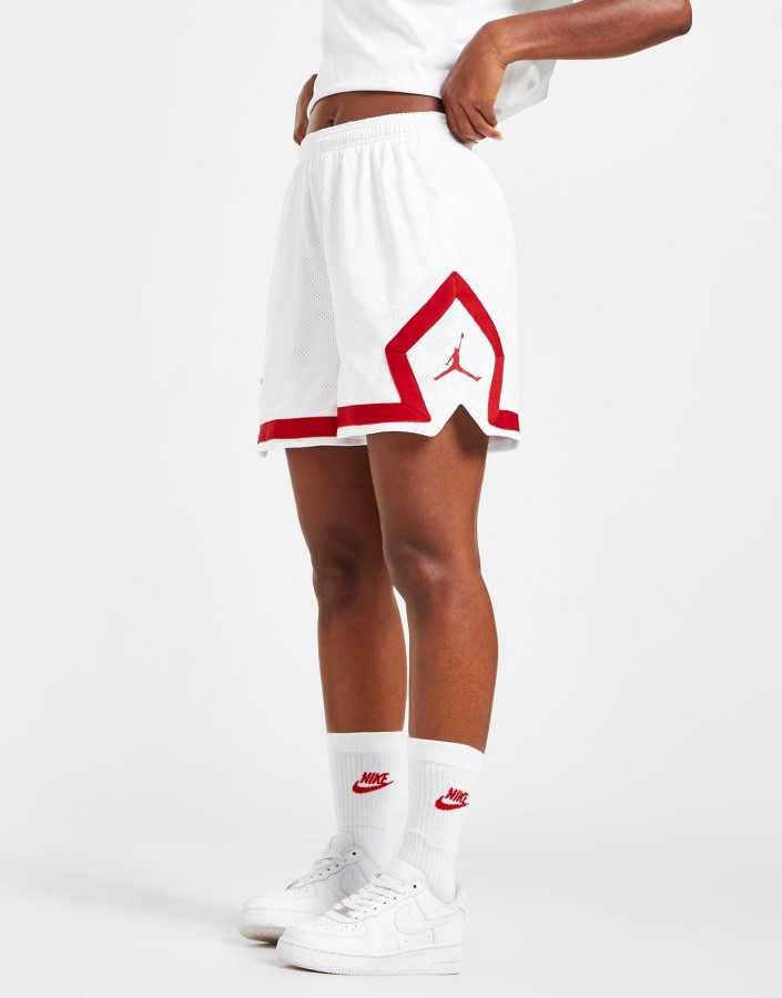 Jordan Heritage Dijamantne Kratke Hlače Bijele