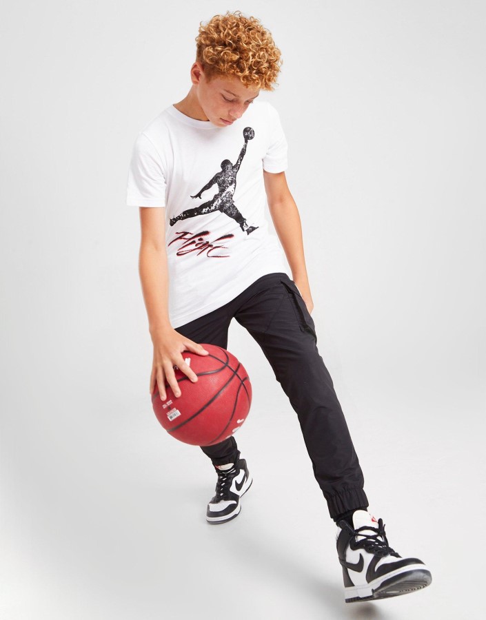 Jordan Jumpman Let T-shirt Junior Bijela
