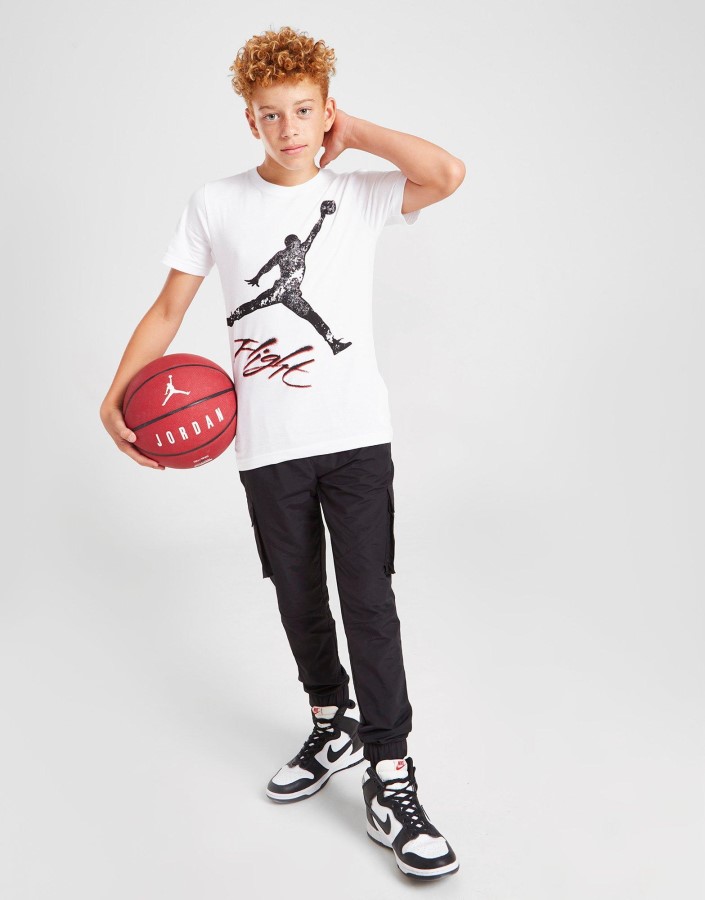 Jordan Jumpman Let T-shirt Junior Bijela