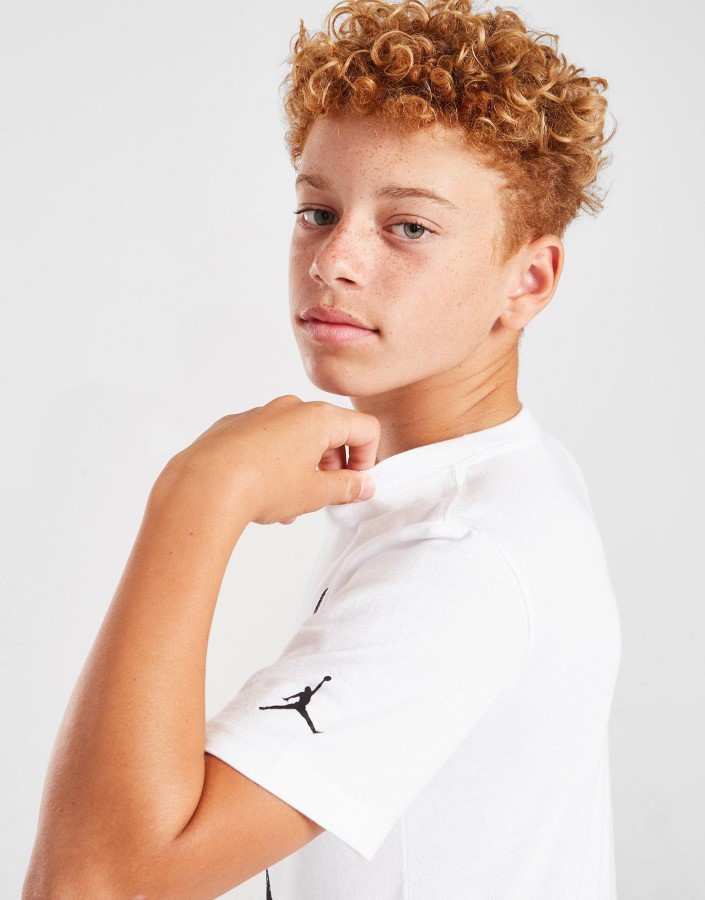 Jordan Jumpman Let T-shirt Junior Bijela