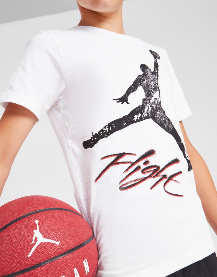 Jordan Jumpman Let T-shirt Junior Bijela