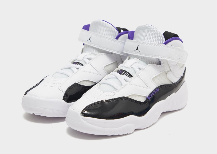 Jordan Jumpman Two Trey Children White