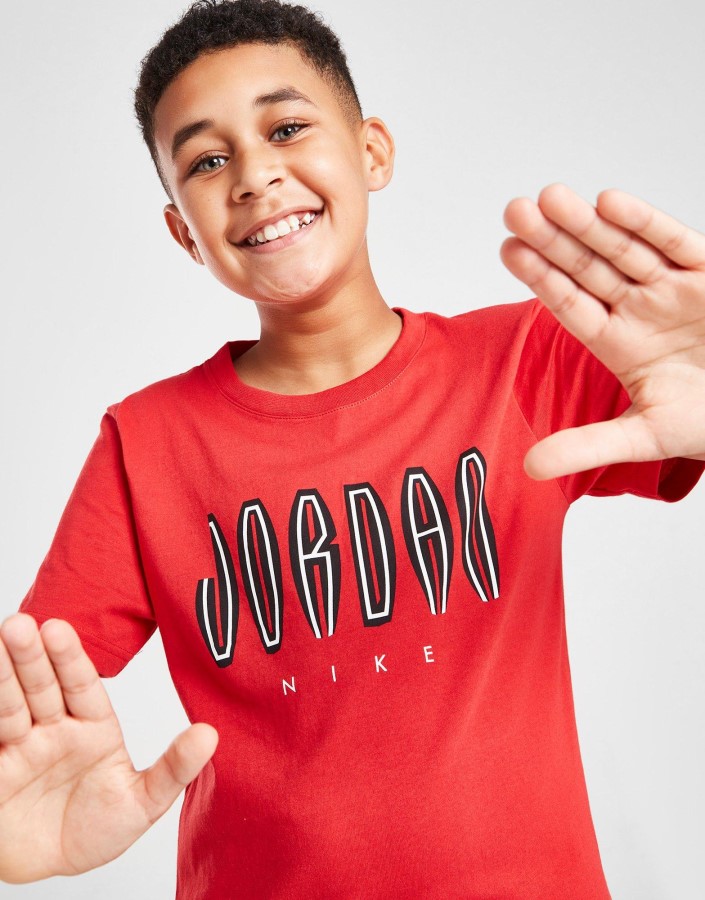 Jordan Mvp Centralna Majica Junior Crvena