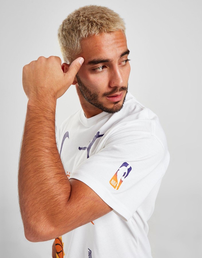 Jordan Nba Phoenix Suns Max90 Majica Kratkih Rukava Bijela