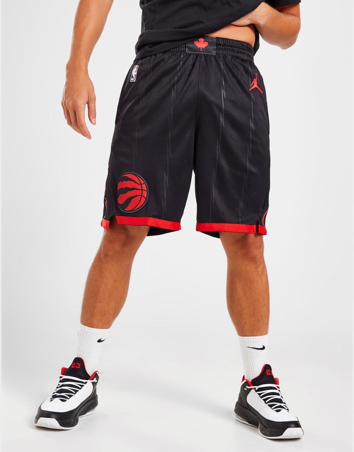 Jordan Nba Toronto Raptors Swingman Kratke Hlače Crne