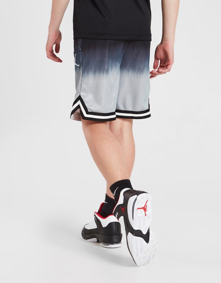 Jordan Ombre Mrežaste Kratke Hlače Junior Siva