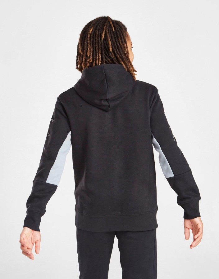 Jordan Overhead Box Repeat Majica S Kapuljačom Junior Crna