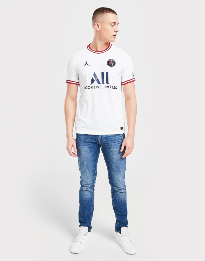 Jordan Paris Saint Germain 2021/22 Majica četvrte Utakmice Bijela