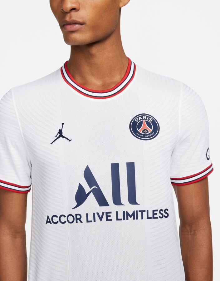 Jordan Paris Saint Germain 2021/22 Majica četvrte Utakmice Bijela