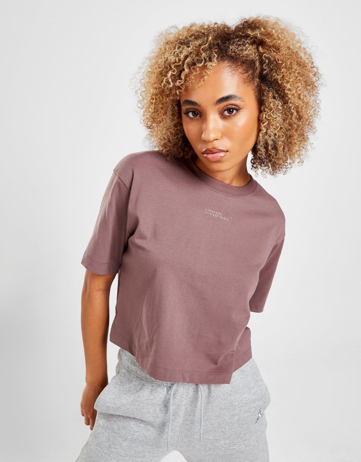 Jordan Paris Saint Germain Kutijasta Grafička Majica Ljubičasta