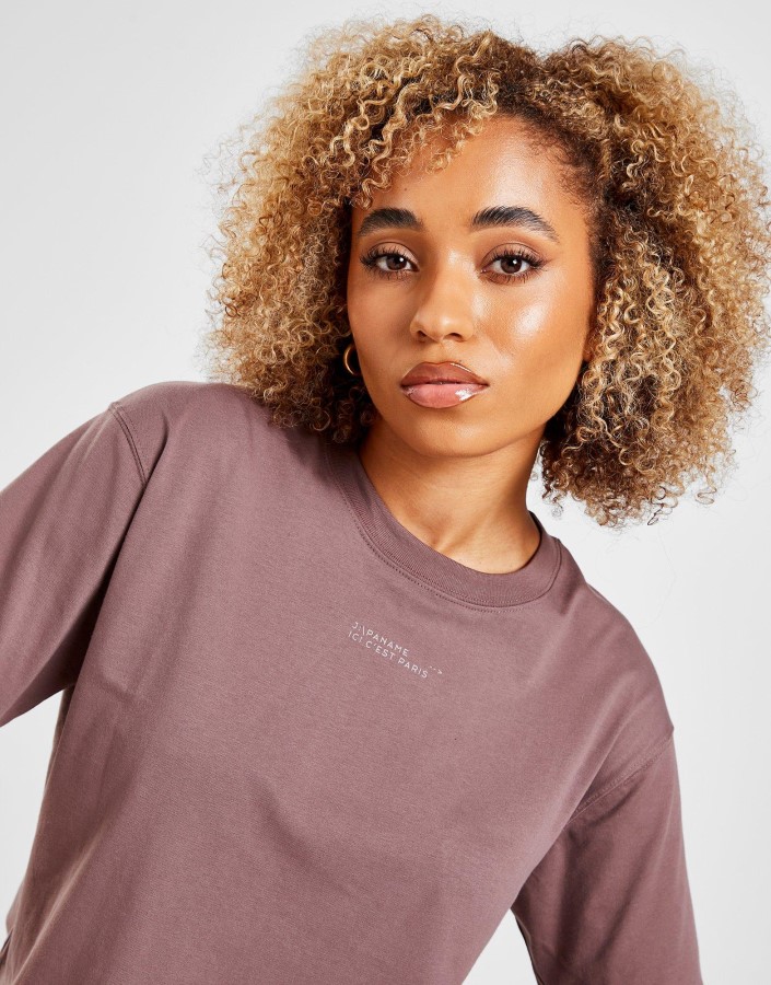 Jordan Paris Saint Germain Kutijasta Grafička Majica Ljubičasta