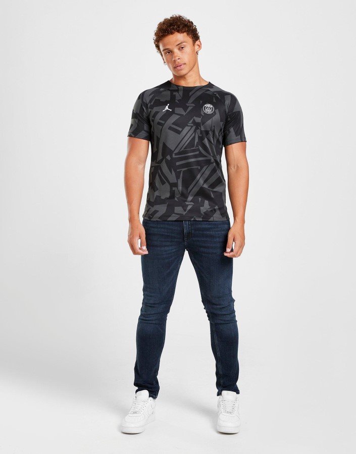 Jordan Paris Saint Germain Majica Prije Utakmice Crna