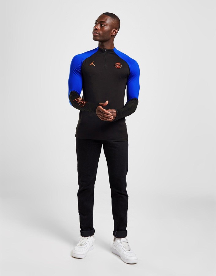 Jordan Paris Saint Germain Strike Drill Top Black