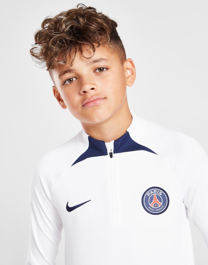 Jordan Paris Saint Germain Strike Drill Top Junior Bijeli