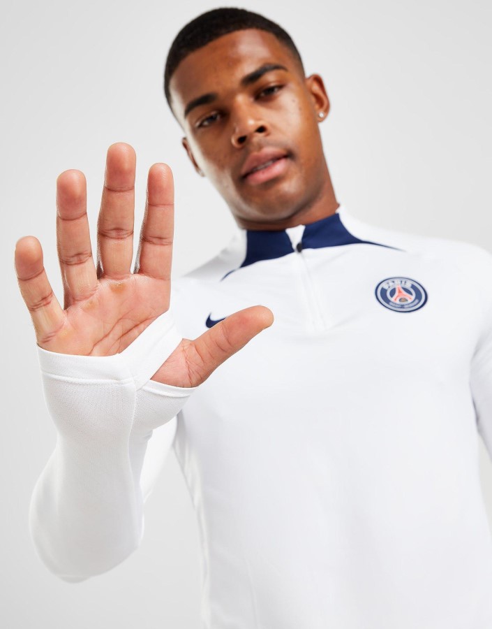 Jordan Paris Saint Germain Strike Drill Top Bijeli