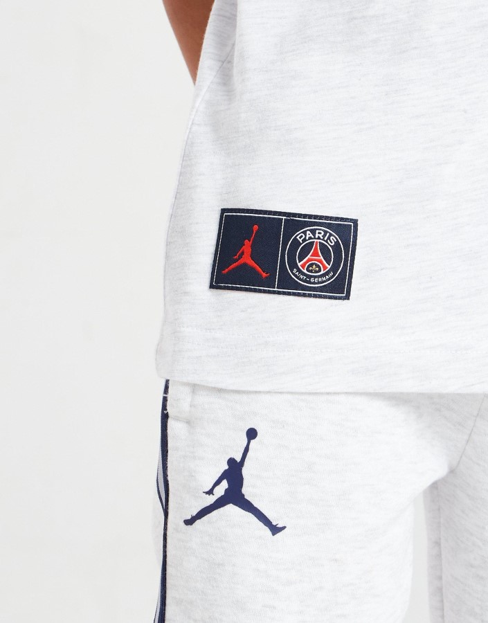Jordan Paris Saint Germain Slovni Znak Dječja Siva Majica