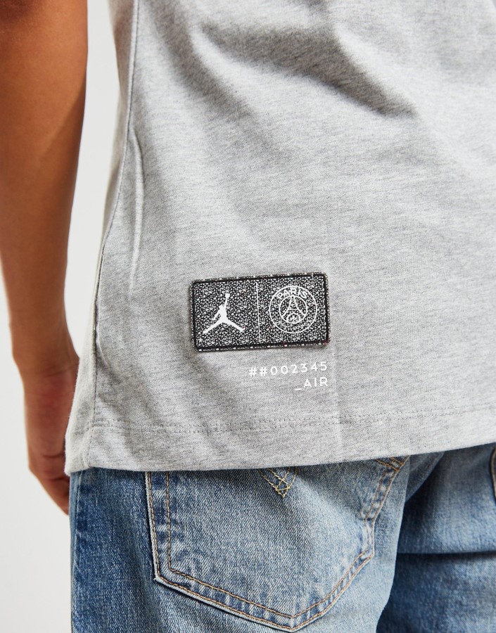 Siva Majica S Natpisom Jordan Paris Saint Germain