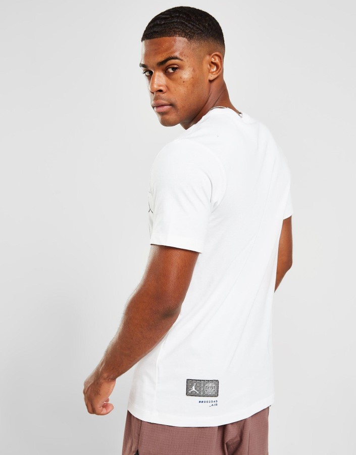 Bijela Majica S Natpisom Jordan Paris Saint Germain