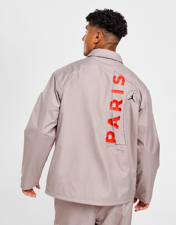 Jordan Paris Saint Germain Tkana Jakna Crna