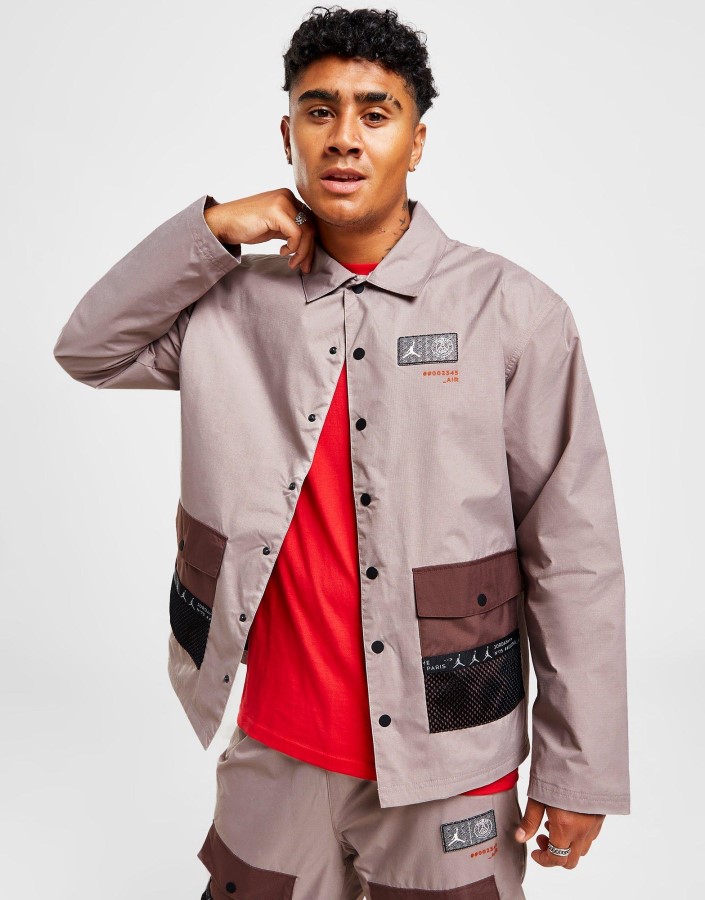 Jordan Paris Saint Germain Tkana Jakna Crna