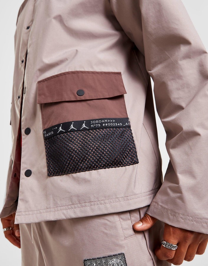 Jordan Paris Saint Germain Tkana Jakna Crna