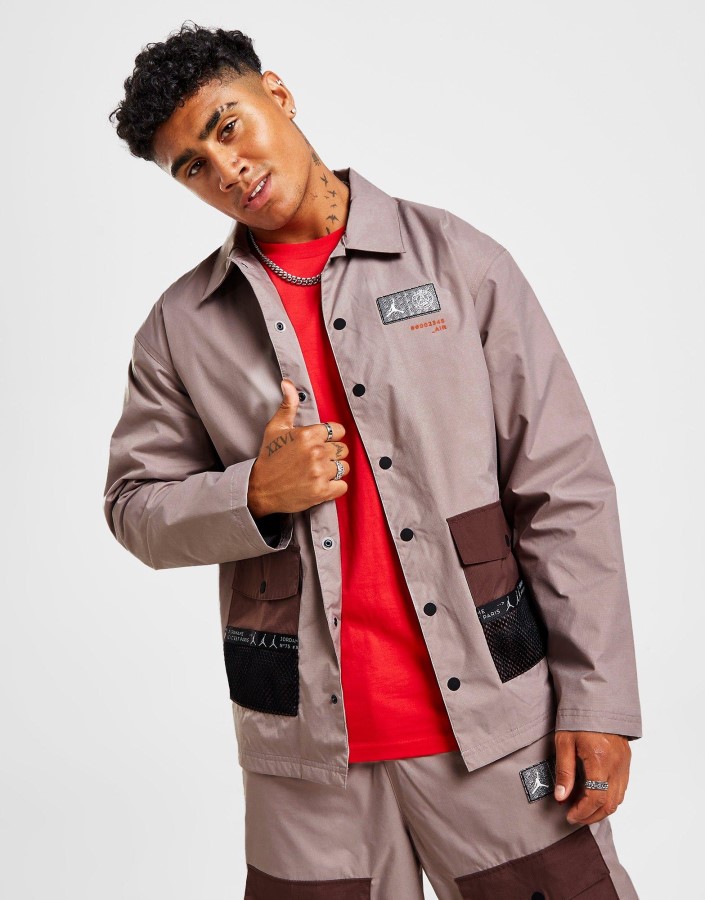 Jordan Paris Saint Germain Tkana Jakna Crna