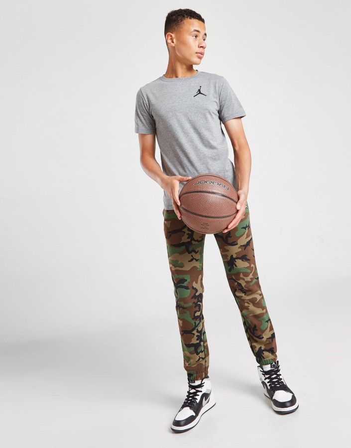 Jordan Small Jumpman Majica Kratkih Rukava Junior Siva