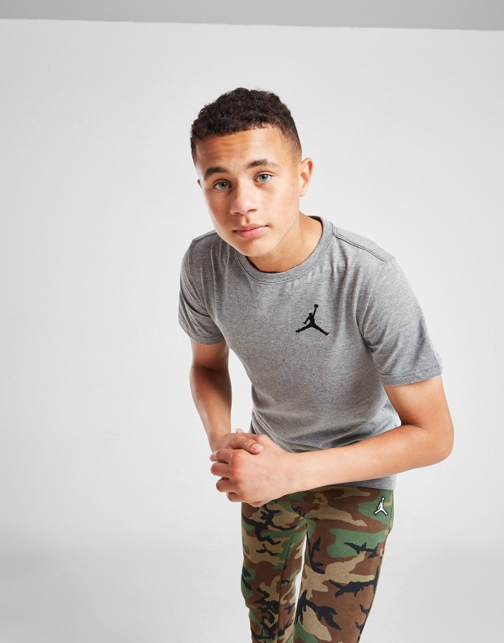 Jordan Small Jumpman Majica Kratkih Rukava Junior Siva