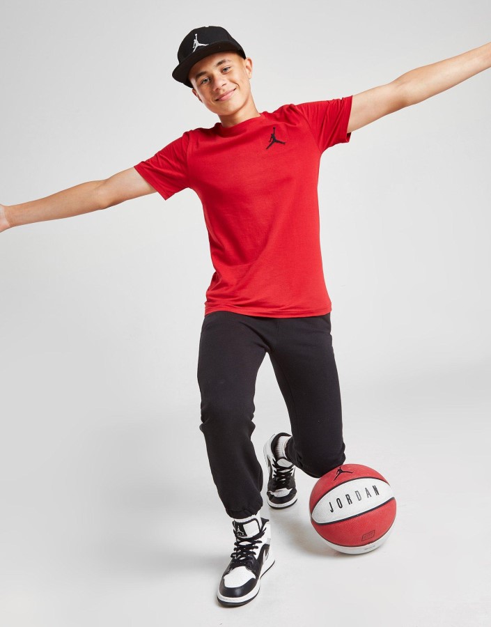 Jordan Small Jumpman Majica Junior Crvena