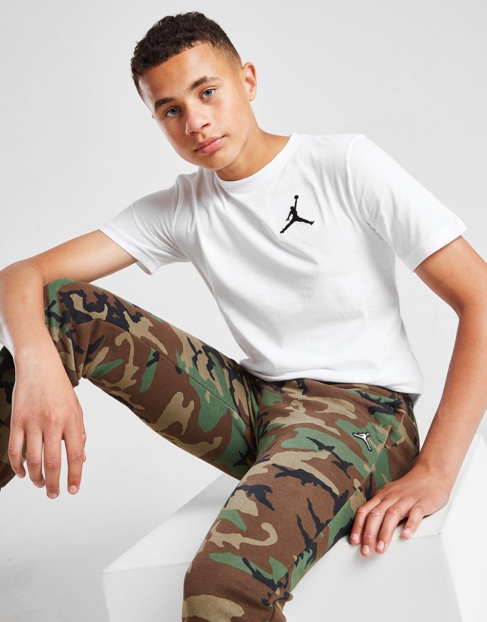 Jordan Small Jumpman Majica Kratkih Rukava Junior Bijela