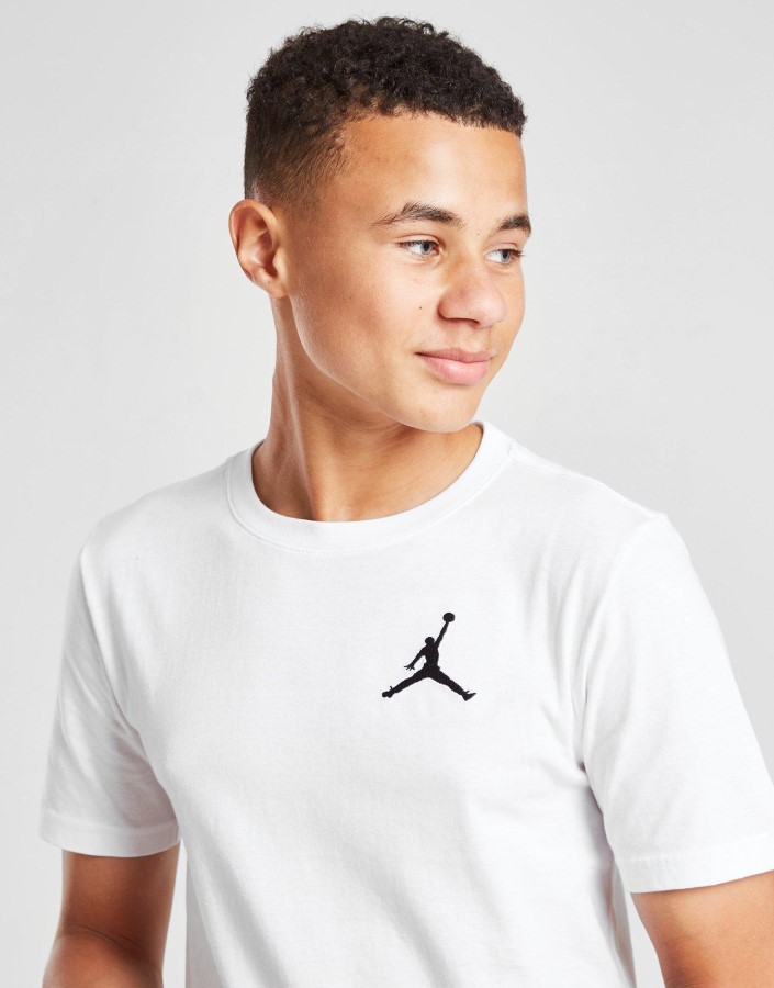 Jordan Small Jumpman Majica Kratkih Rukava Junior Bijela